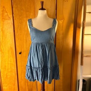 American Eagle Outfitters Blue Mini Dress